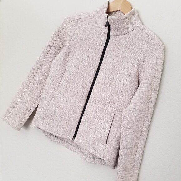 Lululemon Going Places Jacket Size 4 Space Dye Heather Pale Lilac Stretch C50416 - Picture 16 of 16
